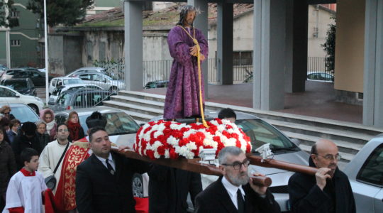 2018 27.3 MARTEDI' SANTO PROCESSIONE NAZZARENO E ANNUNCIO SETTIMANA SANTA